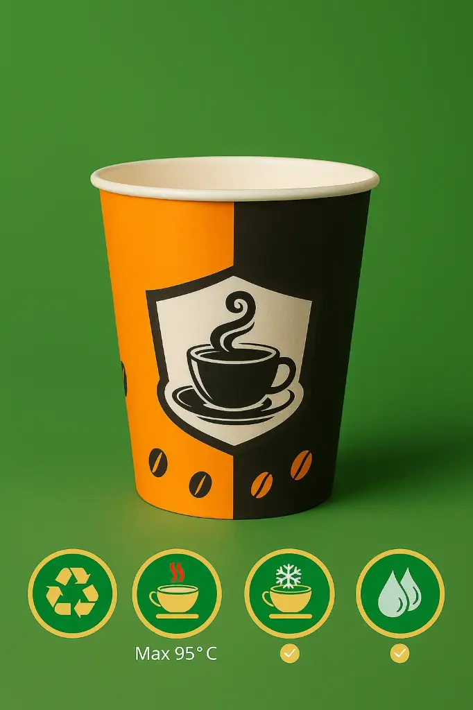 [PC-SW-7OZ-FP-3000] Karton Bardak Single 7oz Zemin Baskı (3.000 Adet)