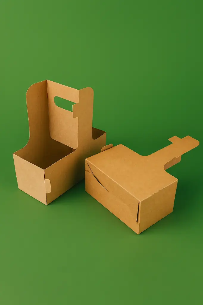 Taşıyıcı Karton Saplı Craft (400 Adet)