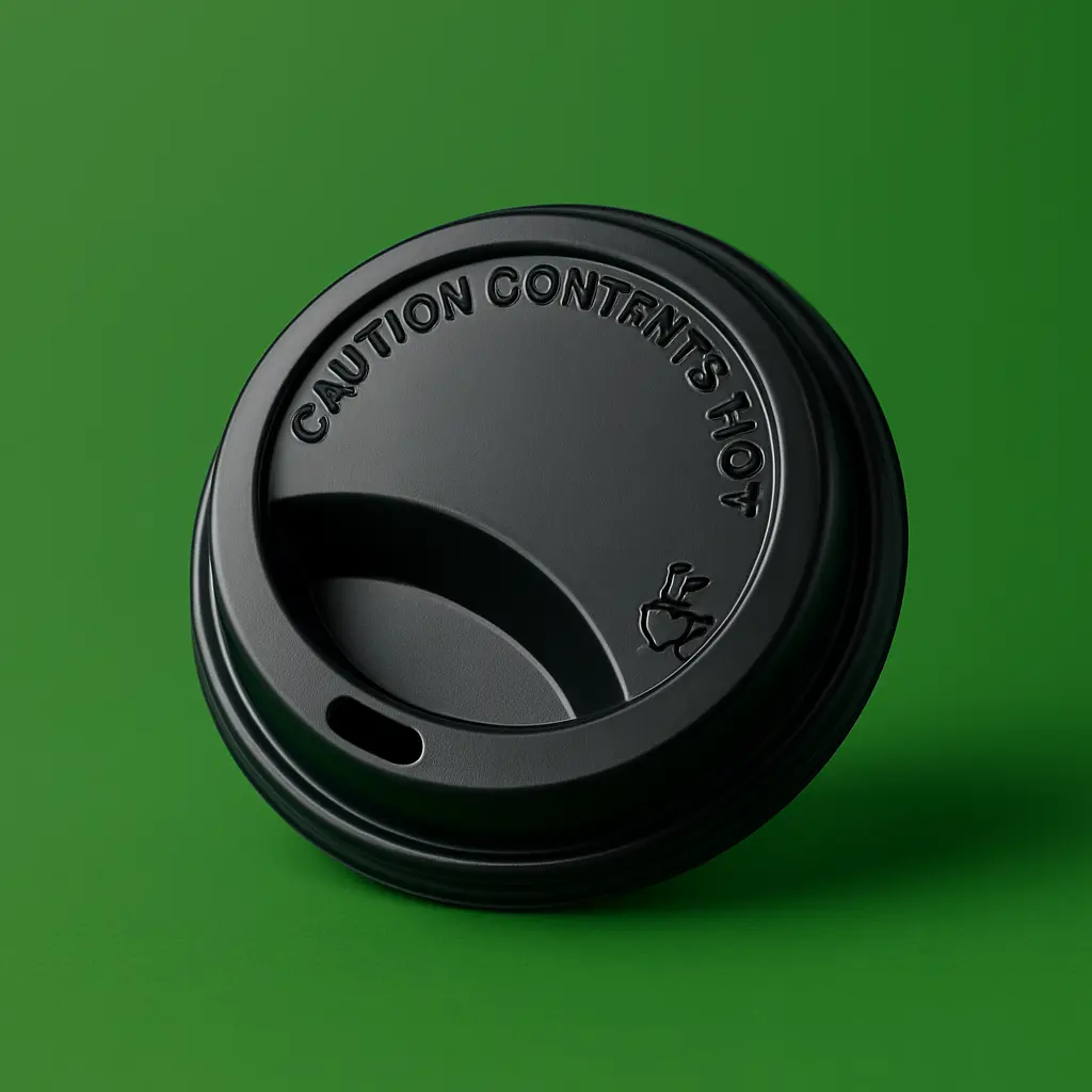 Kapak Sıcak Siyah 8-12oz (Adet)